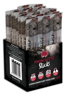 Alpha Spirit Dog Prosciutto Sticks 30ks Balení: box 4+1 ZDARMA