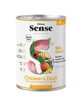 DIBAQ SENSE Konzerva Adult Chicken & Duck 380g