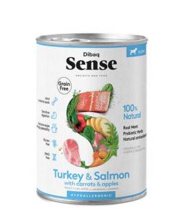 DIBAQ SENSE Konzerva Puppy Turkey & Salmon 380g