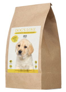 Dog's Love Kuře Junior granule 12kg