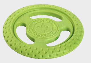 Hračka Kiwi Walker házecí/plovací frisbee z TPR gumy MINI 16 cm Barva: Zelená