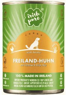 Irish Pure Adult Freiland-Huhn kuře se zeleninou konzerva 390g