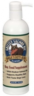 Lososový olej Grizzly Wild Salmon Oil Plus 125ml