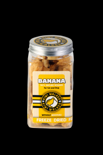 Pamlsky Kiwi Walker Snack mrazem sušený banán 70g