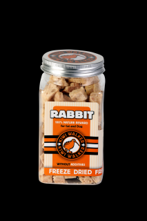Pamlsky Kiwi Walker Snack mrazem sušený králík 75g