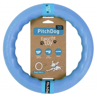 PitchDog tréninkový Kruh pro psy modrý Velikost: 17cm