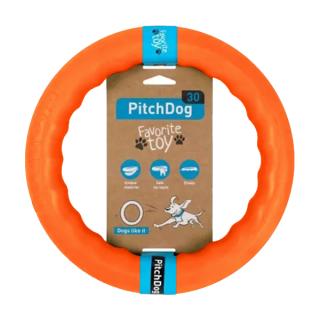 PitchDog tréninkový Kruh pro psy oranžový Velikost: 17cm