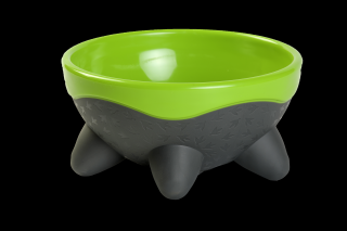 Plastová miska KIWI WALKER Ufo Bowl zelená 20x10cm