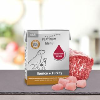 PLATINUM NATURAL MENU IBERICO + TURKEY 375g