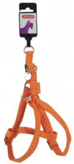 Postroj MAC LEATHER 10mm Zolux Barva: oranžová