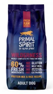 Primal Spirit Dog 60% Wilderness Velikost balení: 12kg