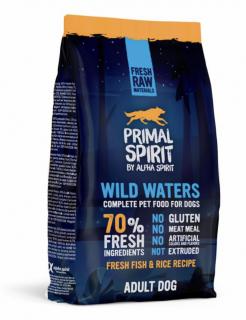 Primal Spirit Dog 70% Wild Waters Velikost balení: 1kg 3+1