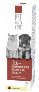 Šampon LOLA antiparazit. pro psy a kočky 200ml PHC