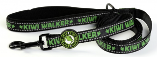 Vodítko Kiwi Walker zelená Velikost: M - šířka 2,5cm, délka 150cm