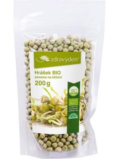 ZdravýDen Bio Hrášek semena na klíčení 200 g