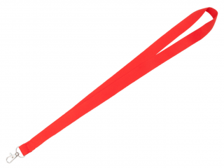 Popruh dlouhý Jednobarevný bez spony Barva: Červená
