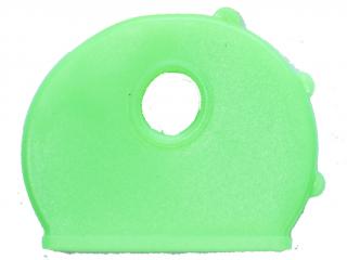 Rozlišovač na klíče celohlavý v balení 50ks Barva: Světle zelená