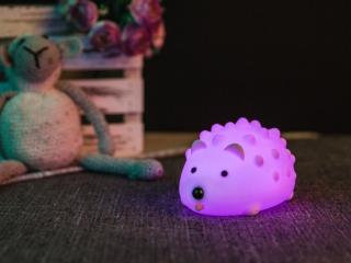 Dětská noční lampička ježek Bodlinka