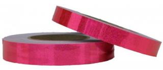 Flitrové pásky / Sequin / 19 mm 11 m, Fluorescenční růžová