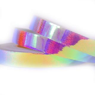 Měňavé pásky / 19 mm Sunset hologlitter color changing, 11 m