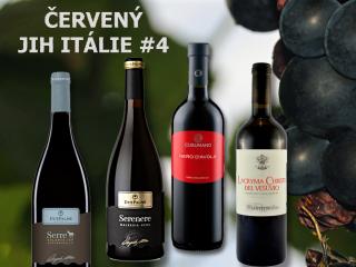 červený jih Itálie - degustační bedýnka italských vín