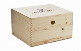 Dřevěný box Velenosi (na 6 lahví - 6 x 0,75 l)
