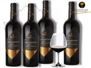 Primitivo di Manduria SANGAETANO Riserva DOP 3+1  cantirne Due Palme