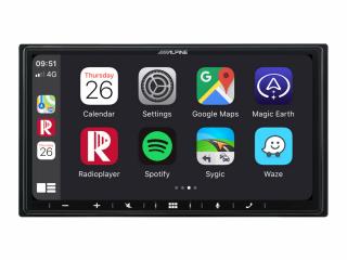 Alpine iLX-W690D Apple CarPlay a Android Auto (2DIN autorádio s bluetooth, USB )