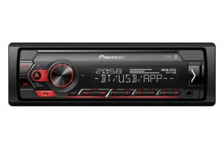 PIONEER MVH-S320BT (PIONEER MVH-S320BT Bluetooth HF sada, USB, MP3, FLAC, bez CD mechaniky)