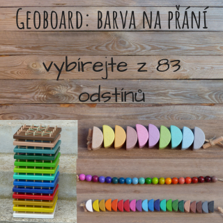 Geoboard - barva na přání