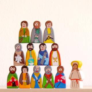 Ježíš a 12 apoštolů