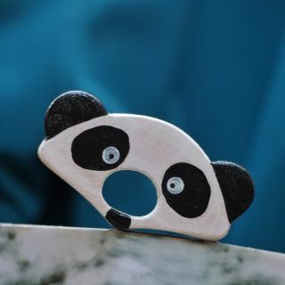 Záložka Palcovka - Panda Velikost: dámská (průměr 22 mm)