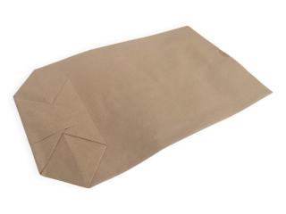 Papírový sáček s křížovým dnem 205x300+75 mm Množství: 10 kg (originál balení cca 650 ks)