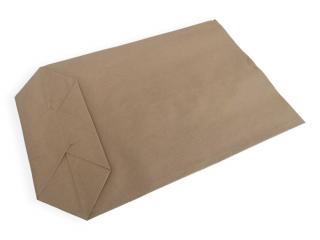 Papírový sáček s křížovým dnem 245x365+100 mm (3X) Množství: 10kg ( original balení cca 450ks)