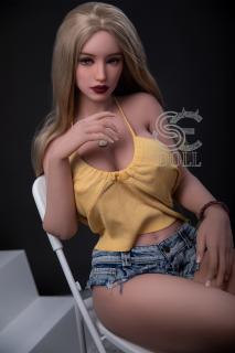 Erotická panna Blondýnka Maeve, 161 cm/ F-Cup - SEDOLL