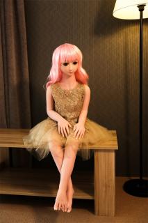 Real doll Malá Mollie, 105 cm/ B-Cup - AIBEI Doll