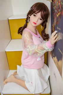Real doll Malá Teya, 125 cm/ E-Cup - AIBEI Doll