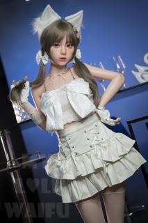 Real Doll Něžná Anema, 145 cm/ B-Cup - Jiusheng Doll