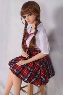 Real Doll Roztomilá Uzma, 136 cm/ C-Cup - WM doll