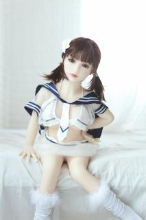 Real doll Svůdná Mishe, 100 cm/ E-Cup - AIBEI Doll