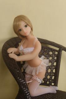 Real Sex Doll Blondýnka Delphina, 65 cm/ D-Cup - WM doll