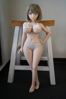 Realistická panna Malá Hanako, 80 cm/ G-Cup - Irokebijin