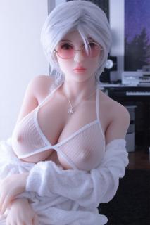 Realistická panna Něžná Enya, 160 cm/ L-Cup - Piper Doll