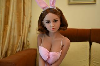 Realistická panna Něžná Jilpa, 136 cm/ C-Cup - WM doll