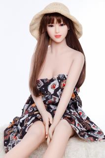 Realistická panna Něžná Leya, 158 cm/ B-Cup - AIBEI Doll