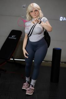 Realistická panna Sexy Ali, 140 cm/ G-Cup - FunWestDoll