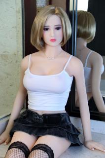 Reálná panna Svůdná Bel, 165 cm/ E-Cup - AF Doll
