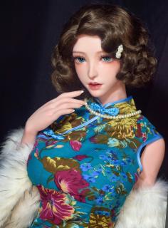 Silicone Doll Brunetka Miuka, 150 cm - Elsa Babe