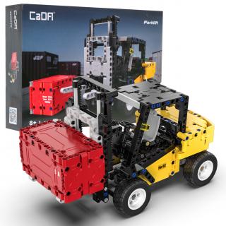 CaDA dětská stavebnice Vysokozdvižný vozík 377 dílků
