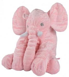 Doris plyšový slon Belly 70 cm růžový